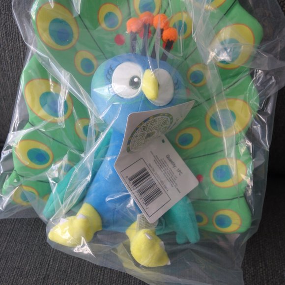 VeeFriends PRACTICAL PEACOCK PLUSH *Brand New in Plastic* - Picture 2 of 4